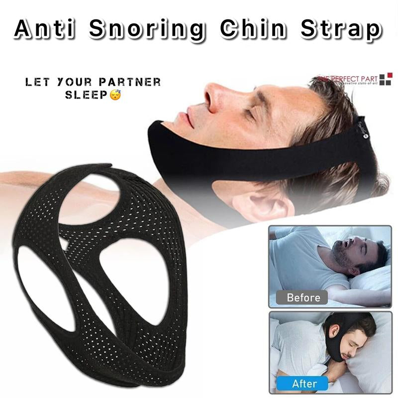 Viral anti Snoring Chin Strap Sleep Apnea Snore Stop Belt Snoreless Sleep Jaw Solution