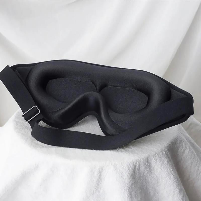3D Eyelash Lash Mask Eye Mask Protection for Sleep with Adjustable Strap Lash Extension Sleep Mask Comfort for Sleep Relaxing Silk Cotton Soothing Foam