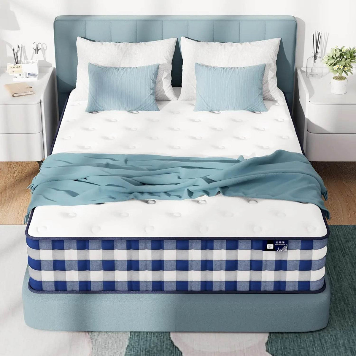 Medium 11-Inch Hybrid Cooling Gel Memory Foam Mattress - Sleep Galleria