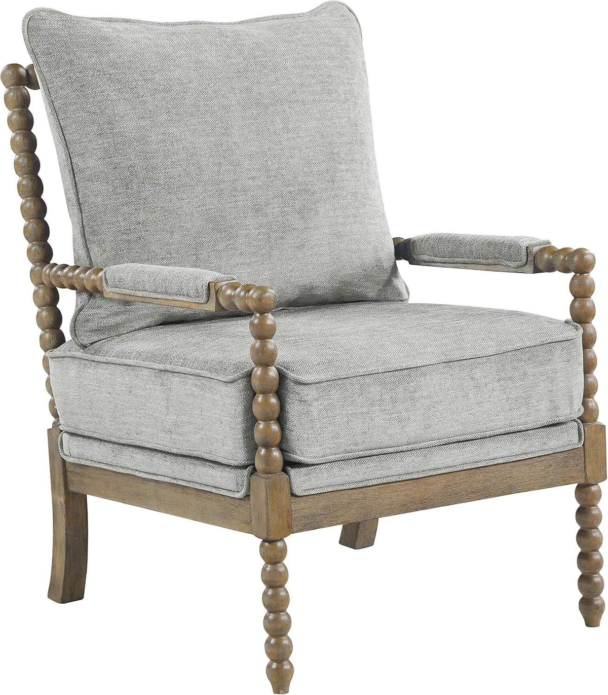 Rustic Fletcher Spindle Accent Chair - XMSJ - Sleep Galleria