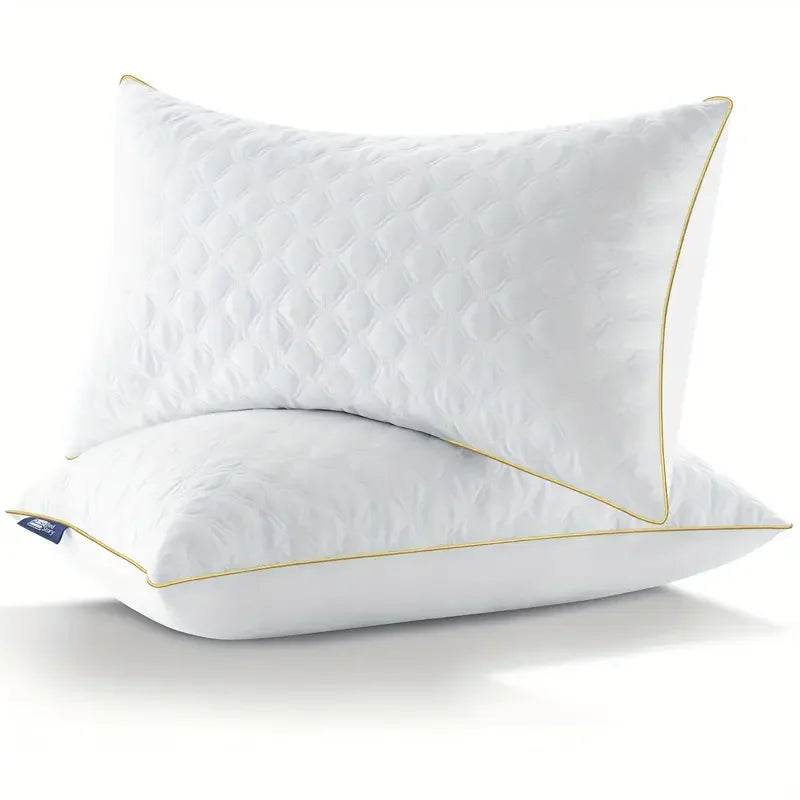 Set of 2 Soft Hypoallergenic Neck Pillows - BedStory - Sleep Galleria