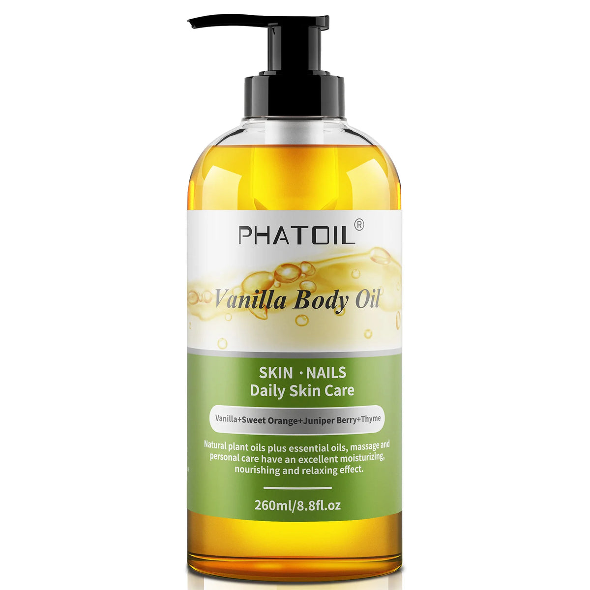 260ml Pure Essential Oil Body Massage Oil
