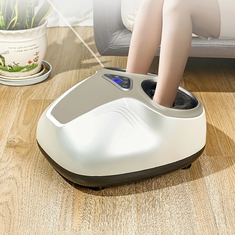 Automatic Heated Kneading Foot Massager Therapy Machine