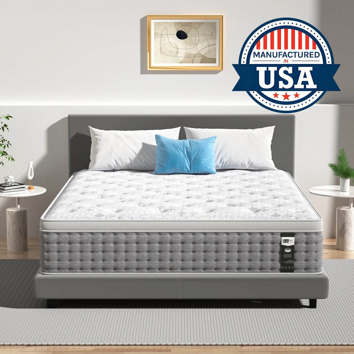 Medium Gel Memory Foam Pocket Spring Mattress - Sleep Galleria