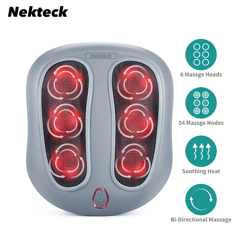 Shiatsu Electric Foot Massager With Heating Therapy