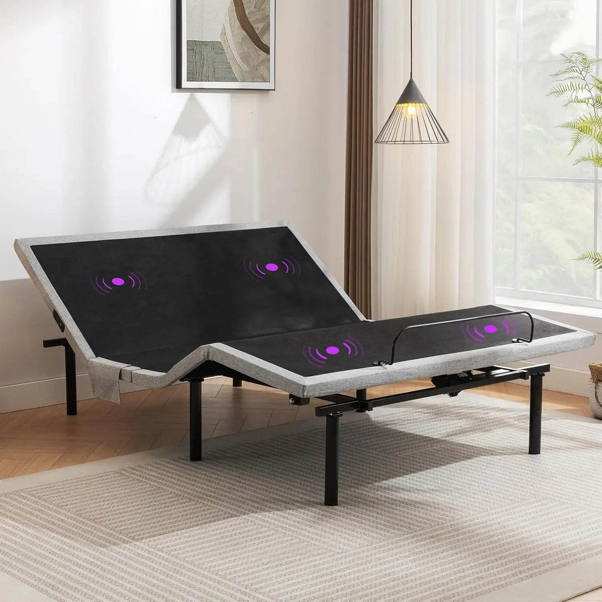 Adjustable Massage Electric Bed Frame With Zero Gravity - Sleep Galleria