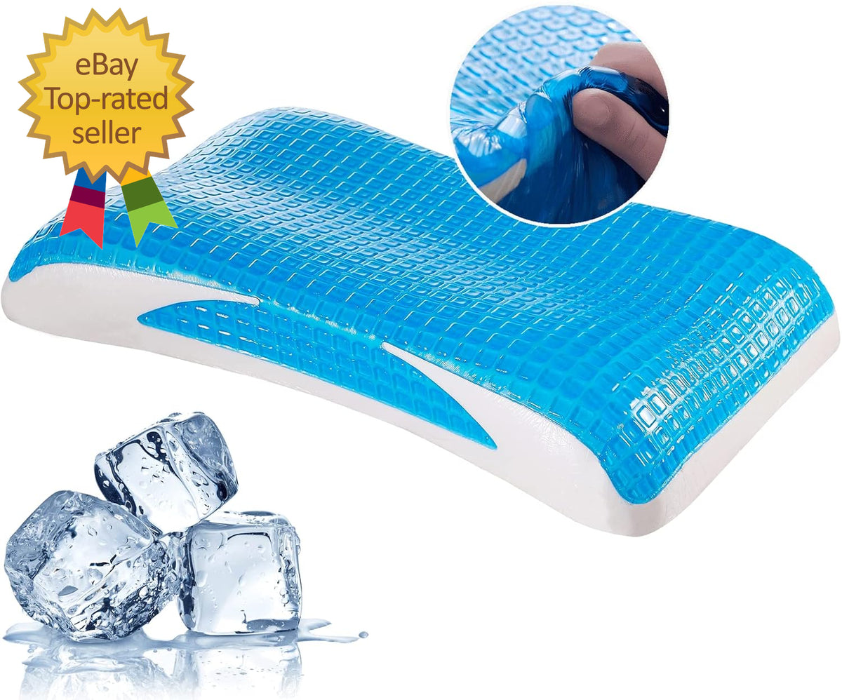 Cooling Gel Pillow,Memory Foam Cooling Gel Pillow,Cooling Orthopedic Memory Foam