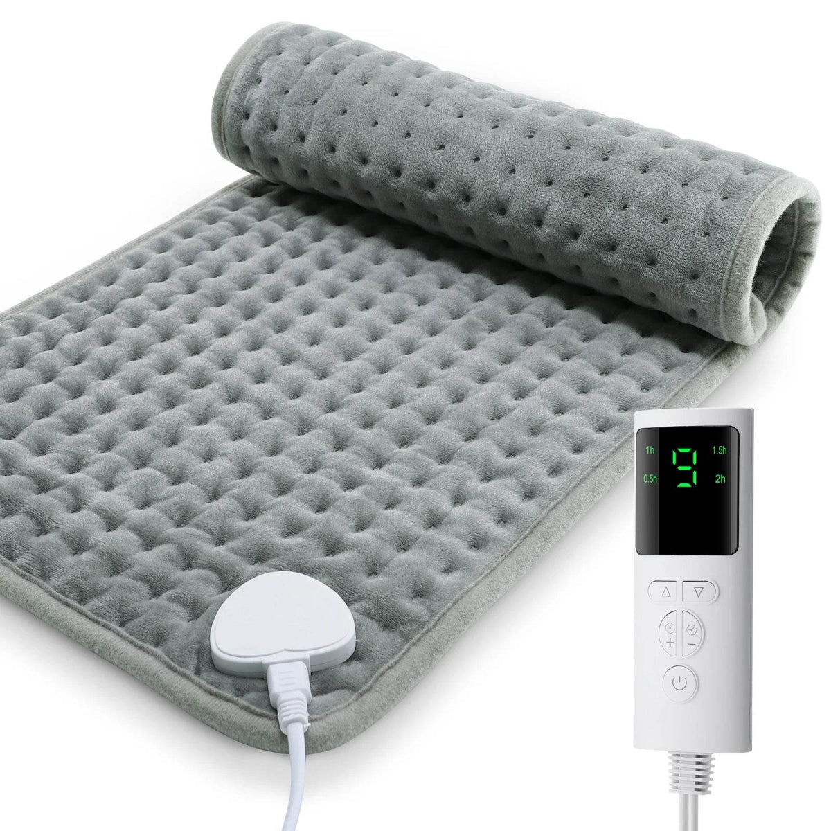 Electric Heated Plush Micro - Plush Heating Pad - AFDEAL - Sleep Galleria