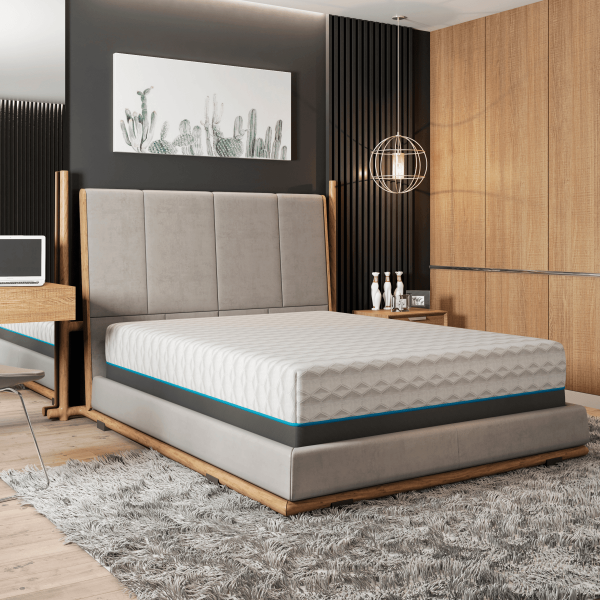 Soft 14-Inch Plush Cooling Memory Foam Mattress - Sleep Galleria