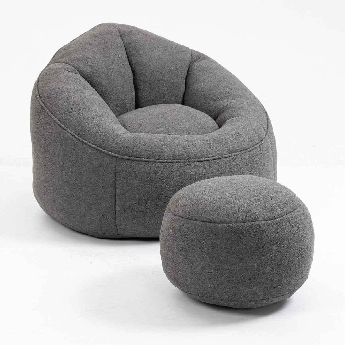 Microfiber Foam Filled Bedding Bean Bag Chair - Sleep Galleria