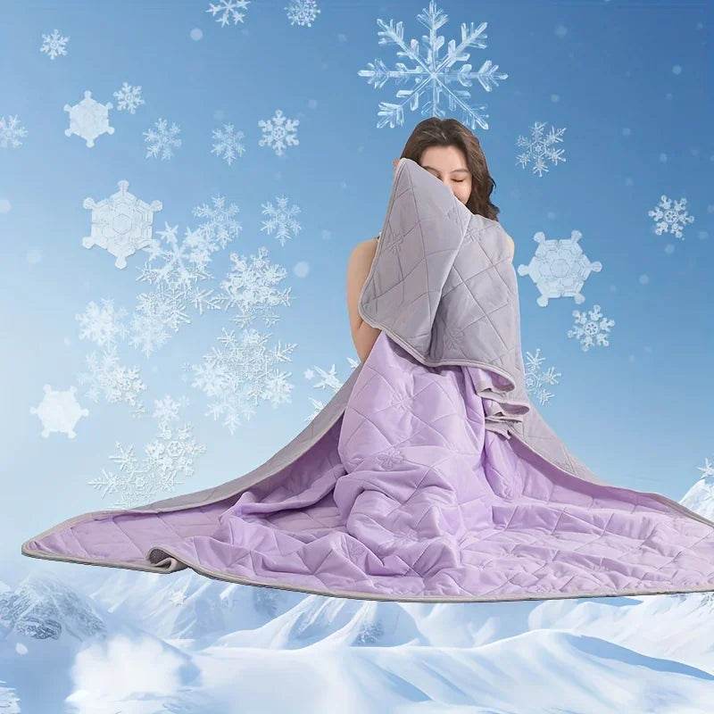 Ultra - Soft Lightweight Breathable Summer Cooling Blanket - Calmora - Sleep Galleria