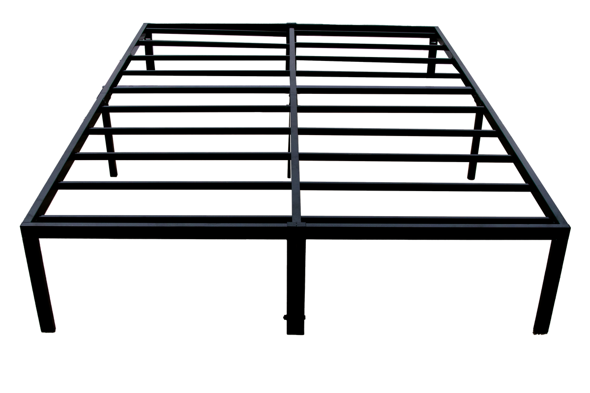 Heavy-Duty Twin Steel Platform Bed Frame