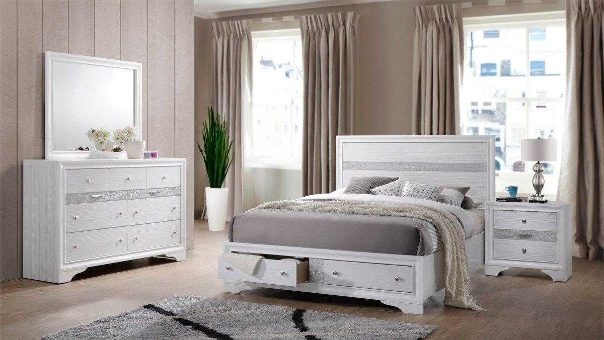 Traditional Style Wood Bedroom Set With Storage Drawers - Dreamtide - Sleep Galleria