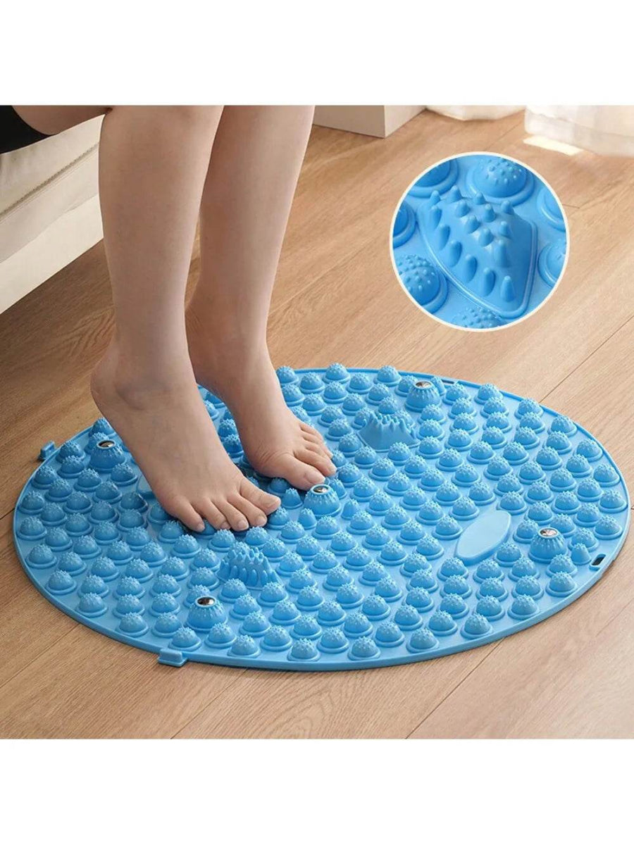 Finger Press Bamboo Foot Massage Board Pad - Driftwood - Sleep Galleria
