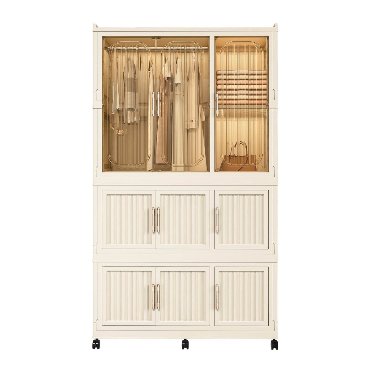 Portable Magnetic Door Wardrobe Closet Organizer Storage Furniture - Sleep Galleria