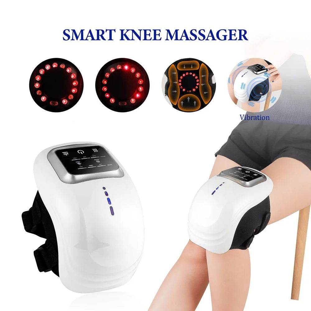 Smart Electric Knee Massager With Air Pressure Therapy - foreverlily - Sleep Galleria