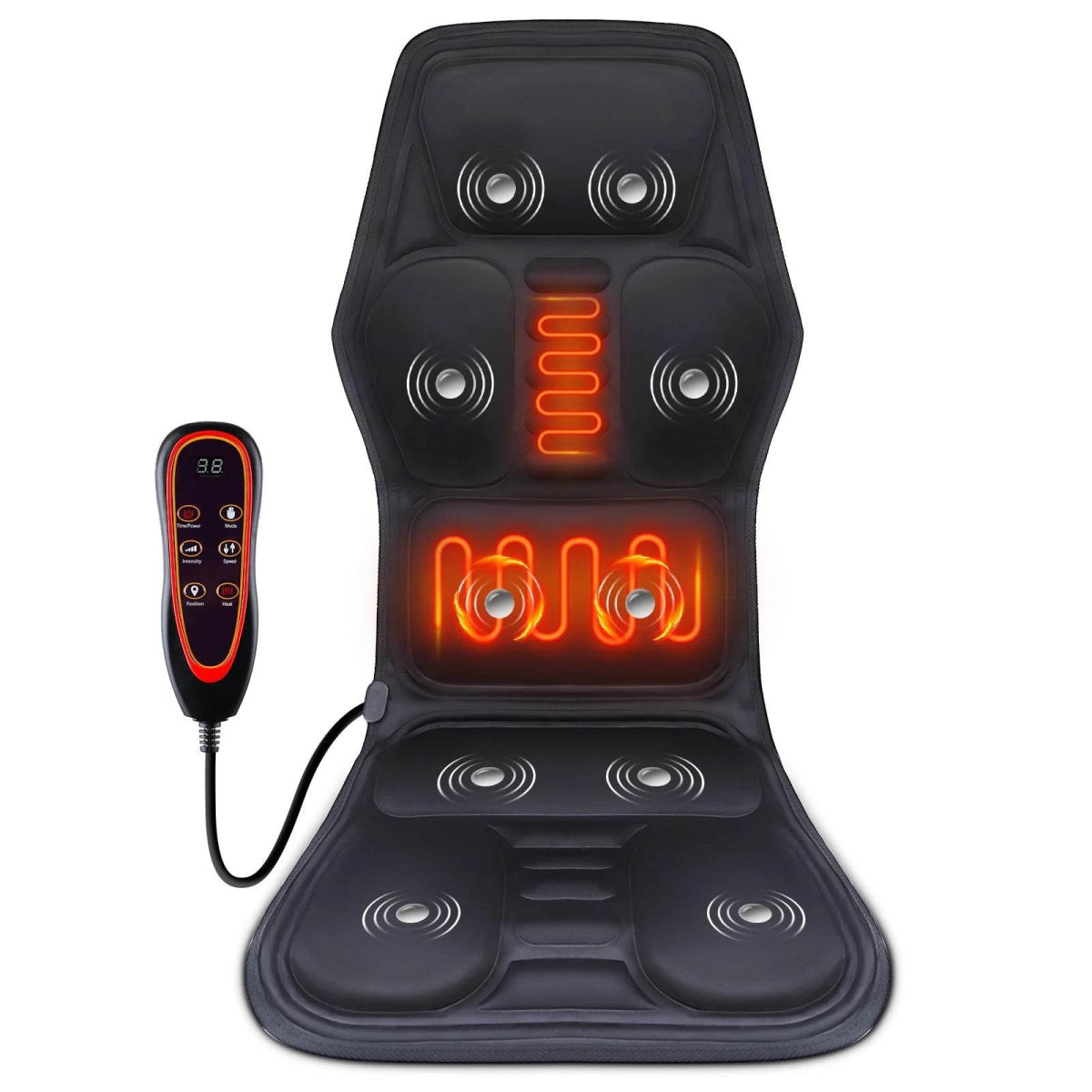 Electric Heating Back Waist Vibration Massage Pad - Hailicare - Sleep Galleria