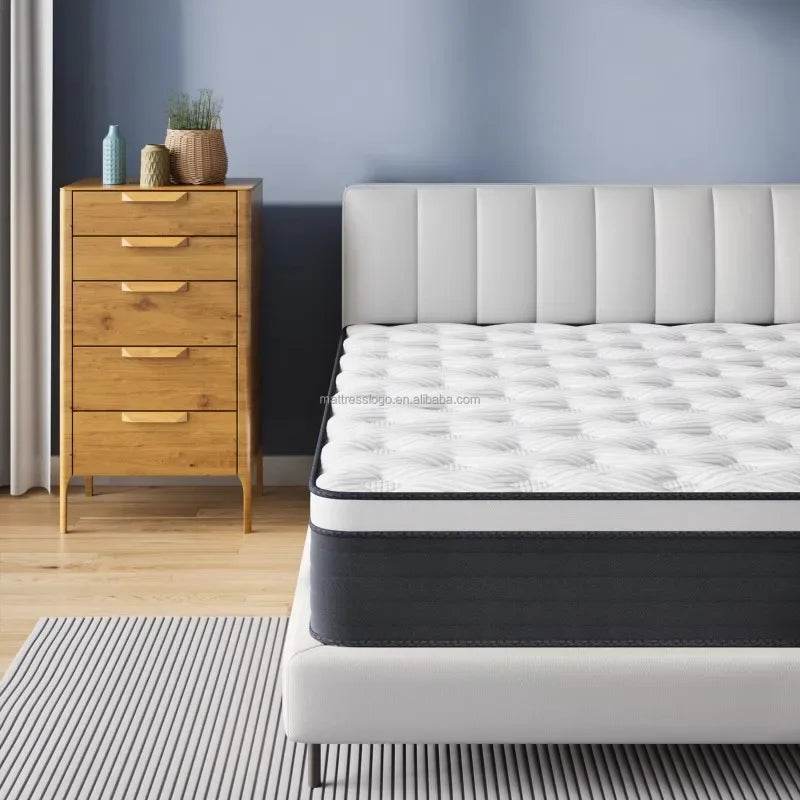 Medium Cooling Pocket Spring Gel Memory Foam Mattress - NallonHU - Sleep Galleria