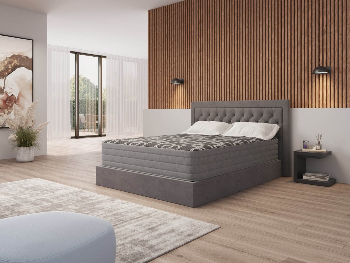Medium 12-Inch Hybrid Cooling Memory Foam Mattress - Sleep Galleria