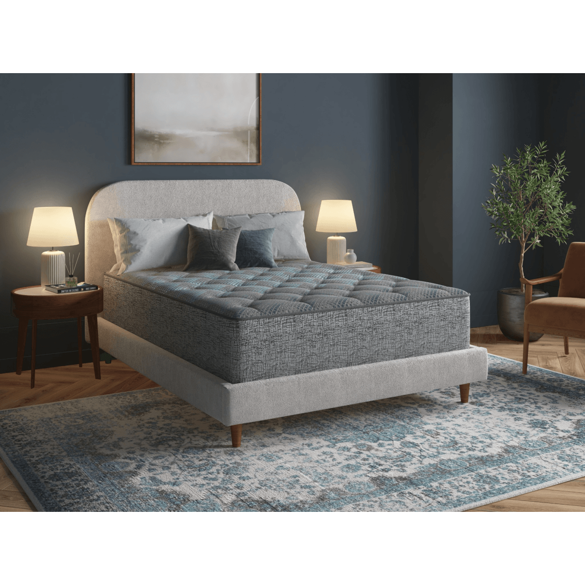 Soft 13-Inch Plush Cooling Hybrid Foam Mattress - Sleep Galleria