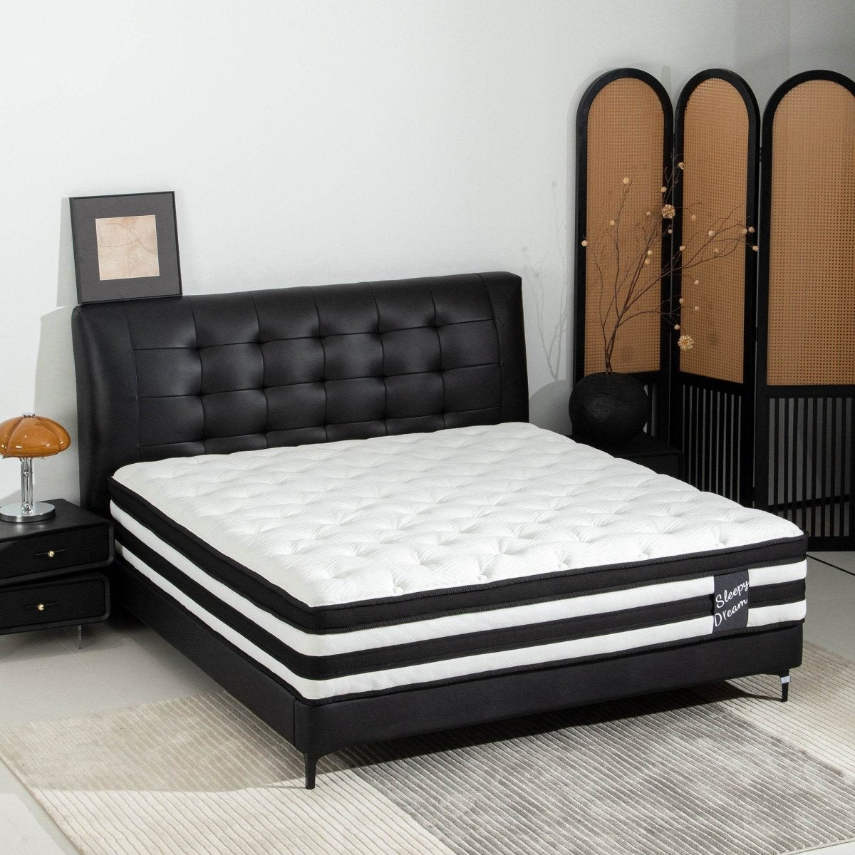 Medium Hybrid 12-Inch Breathable Memory Foam Mattress - Sleep Galleria