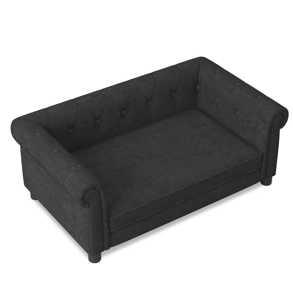 Modern Elevated Foam Pet Sofa Bed For Dogs - Sleep Galleria