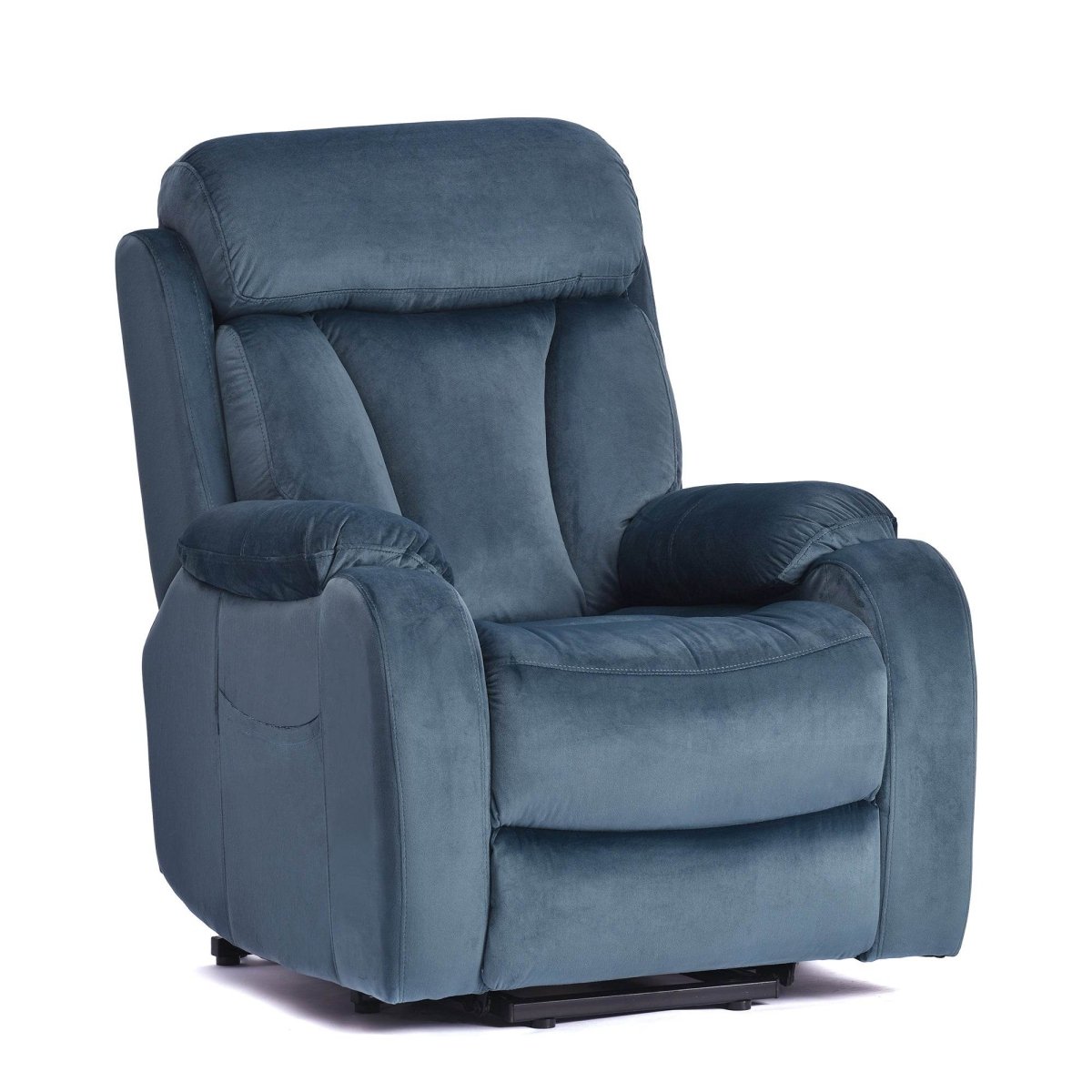 Navy Blue Power Lift Chair Recliner - Sleep Galleria