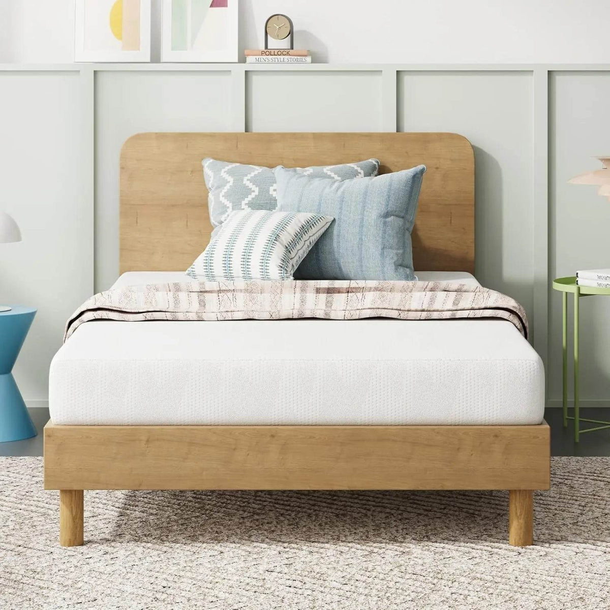 Medium Gel Memory Foam Twin Mattress With Cooling Technology - Sleep Galleria
