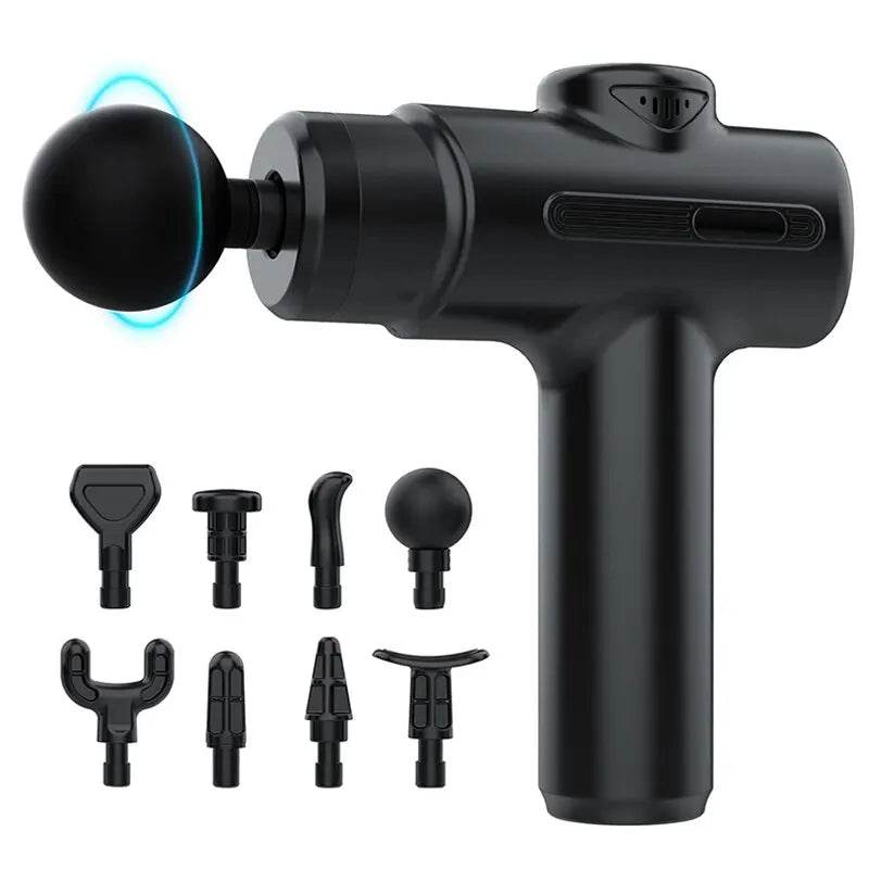 Electric Deep Tissue Massage Gun With 8 Heads - Sleep Galleria