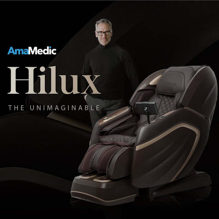 AmaMedic Hilux 4D Massage Chair Review | Sleep Galleria