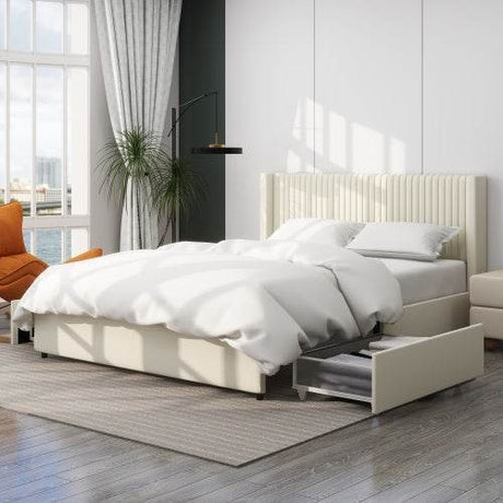 Velvet Upholstered Bed Frames - Sleep Galleria