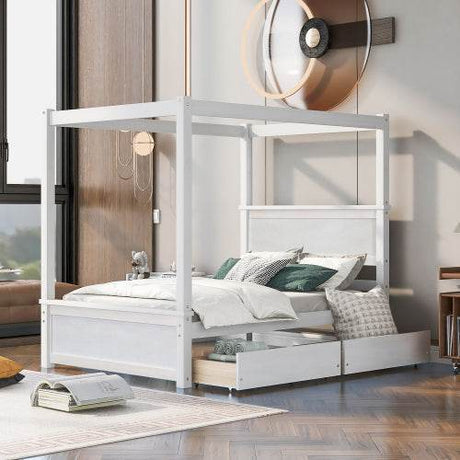 Four-Poster Canopy Beds - Sleep Galleria