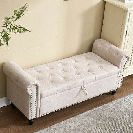 Tufted Ottomans - Sleep Galleria