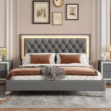 Tufted Upholstered Bed Frames - Sleep Galleria