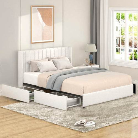Upholstered Storage Beds - Sleep Galleria
