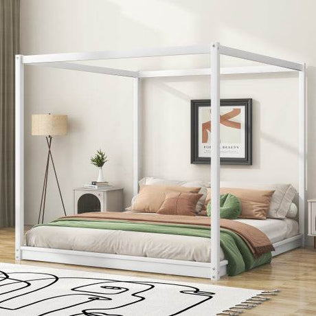 Wooden Canopy Beds - Sleep Galleria