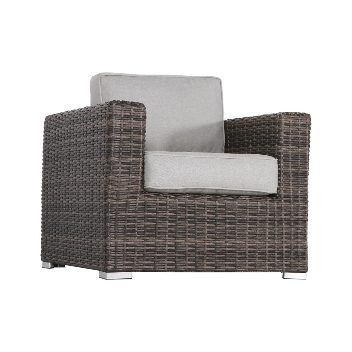 Espresso 2-Piece Weather-Resistant Rattan Wicker Patio Set