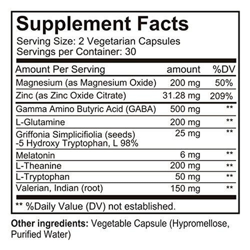 Instant Sleep - Sleep Support Formula Natural Healthcare Vitamin