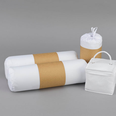 Essentials Bedding Bundle White Cotton Sheet Set With Pillows - Sleep Galleria