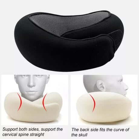 Neck Travel Pillow Memory Foam Neck Pillow Comfort Compact Ergonomic for Travel