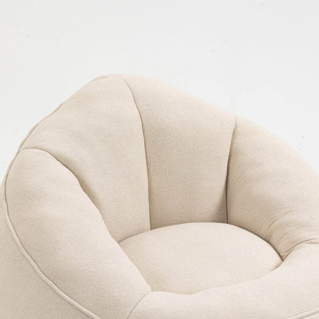 Microfiber Foam Filled Bedding Bean Bag Chair - Calmora - Sleep Galleria