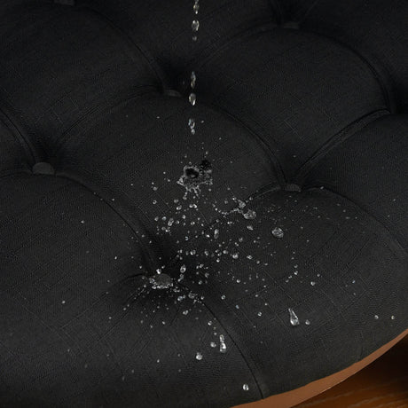 Modern Large Round Upholstered Ottoman Coffee Table - Sleep Galleria