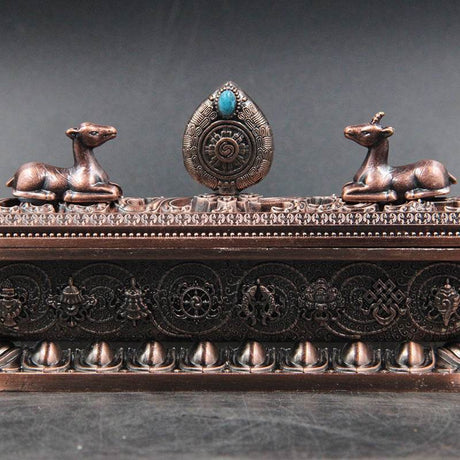 Antique Bronze Decorative Alloy Incense Burner - Calmora - Sleep Galleria
