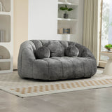 High Density Foam Chenille Bean Bag Lounge Chair - Sleep Galleria