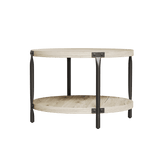 Modern Minimalist Double-Layer Wooden Coffee Table - Sleep Galleria