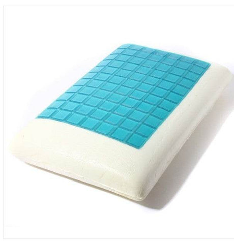Slow Rebound Memory Foam Cooling Pillow With Cotton Cover - Zenvia - Sleep Galleria