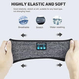 Sleep Centre Sleep Band, Headband Headphones, Sleep ASMR, Sleep Headphones Adjustable, Sleeping Headphones Comfortable Headband with Thin Speaker Microphone, ASMR Headphones, on Earon Ear
