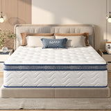 Queen Medium 12-Inch Hybrid Pocket Spring Mattress