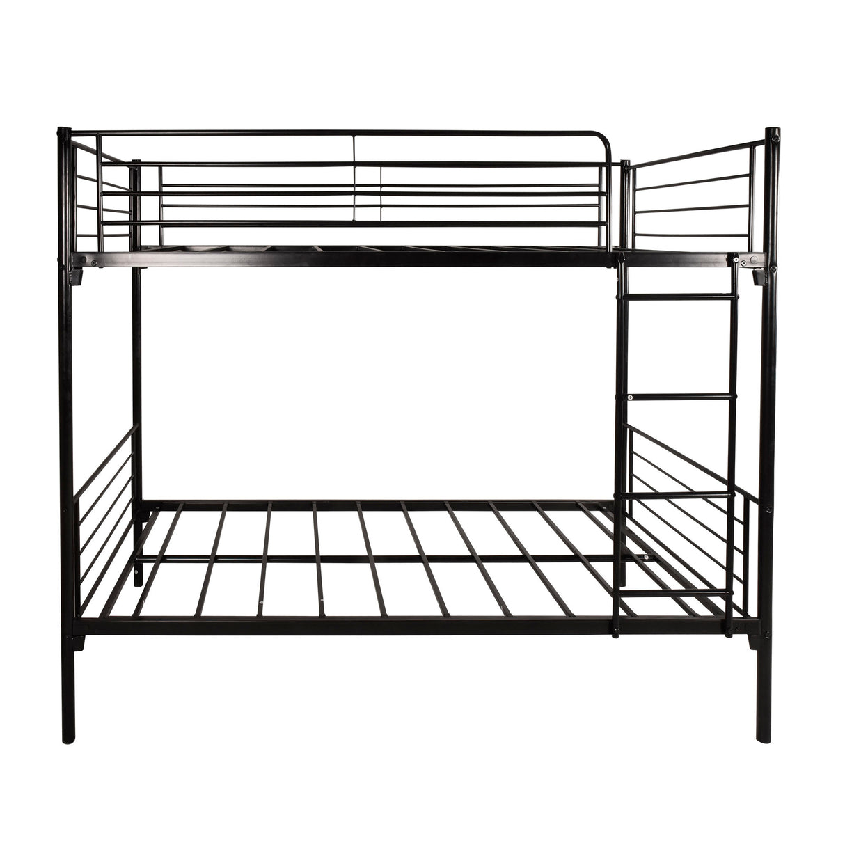 Twin Modern Metal Twin Over Twin Bunk Bed Frame