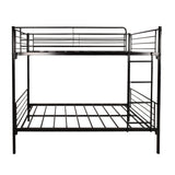 Twin Modern Metal Twin Over Twin Bunk Bed Frame